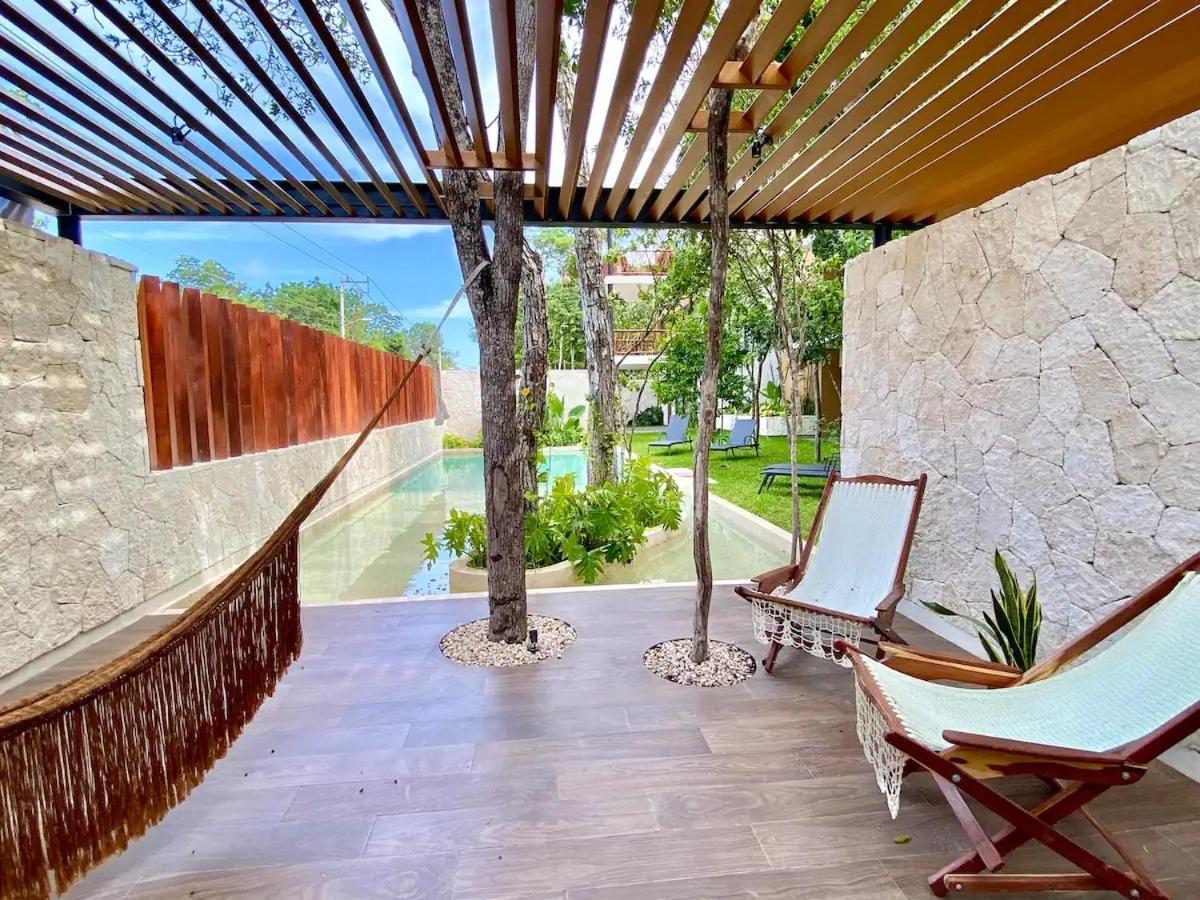 Suit Next To The Common Top Roof Exclusive Building Kingsize Bed 2 Super Pools, Gym, Grill Tulum Exteriér fotografie