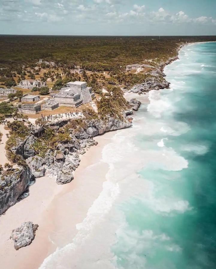 Suit Next To The Common Top Roof Exclusive Building Kingsize Bed 2 Super Pools, Gym, Grill Tulum Exteriér fotografie