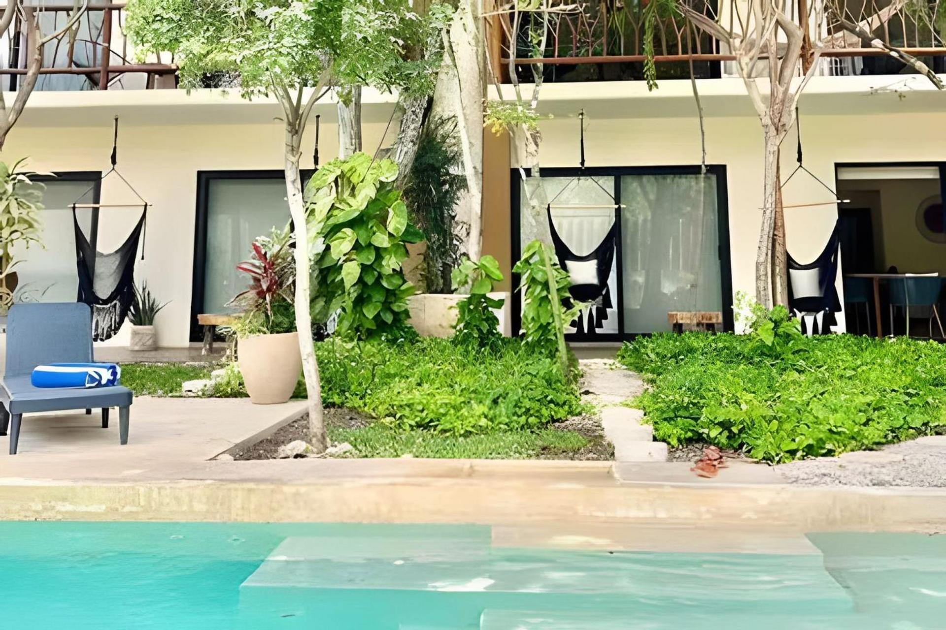 Suit Next To The Common Top Roof Exclusive Building Kingsize Bed 2 Super Pools, Gym, Grill Tulum Exteriér fotografie