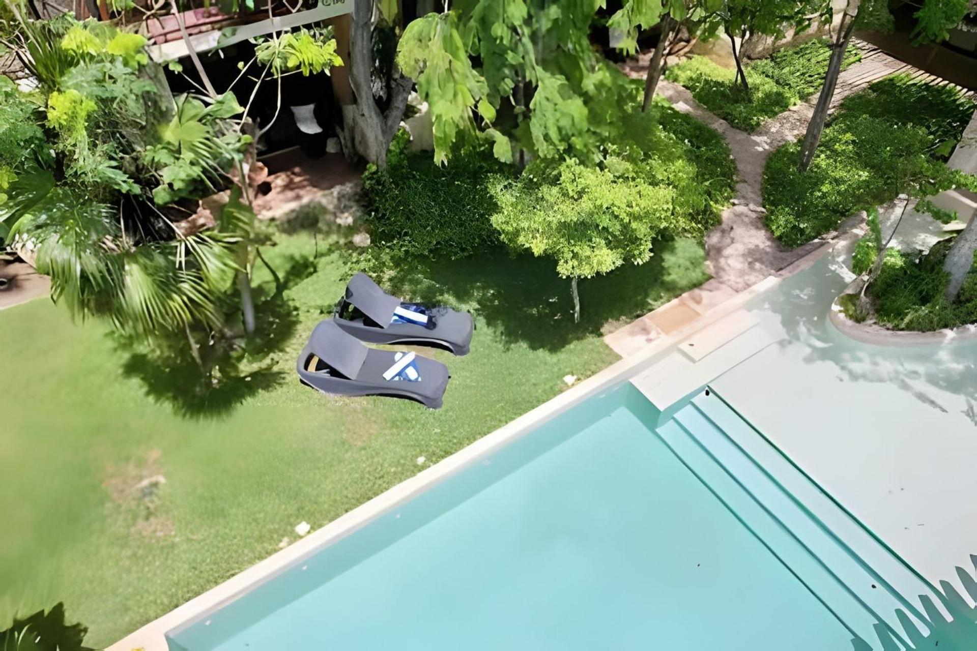 Suit Next To The Common Top Roof Exclusive Building Kingsize Bed 2 Super Pools, Gym, Grill Tulum Exteriér fotografie