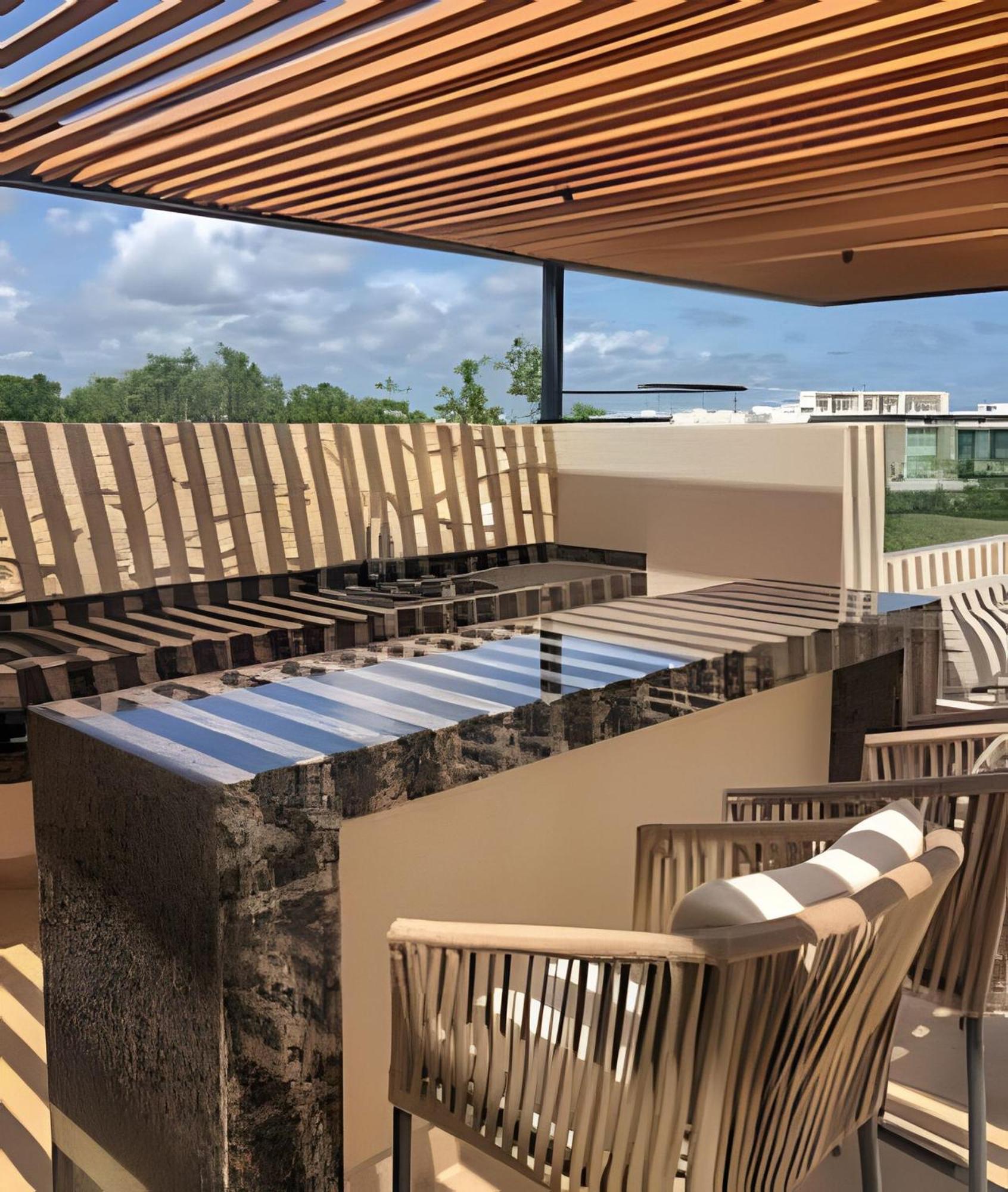 Suit Next To The Common Top Roof Exclusive Building Kingsize Bed 2 Super Pools, Gym, Grill Tulum Exteriér fotografie