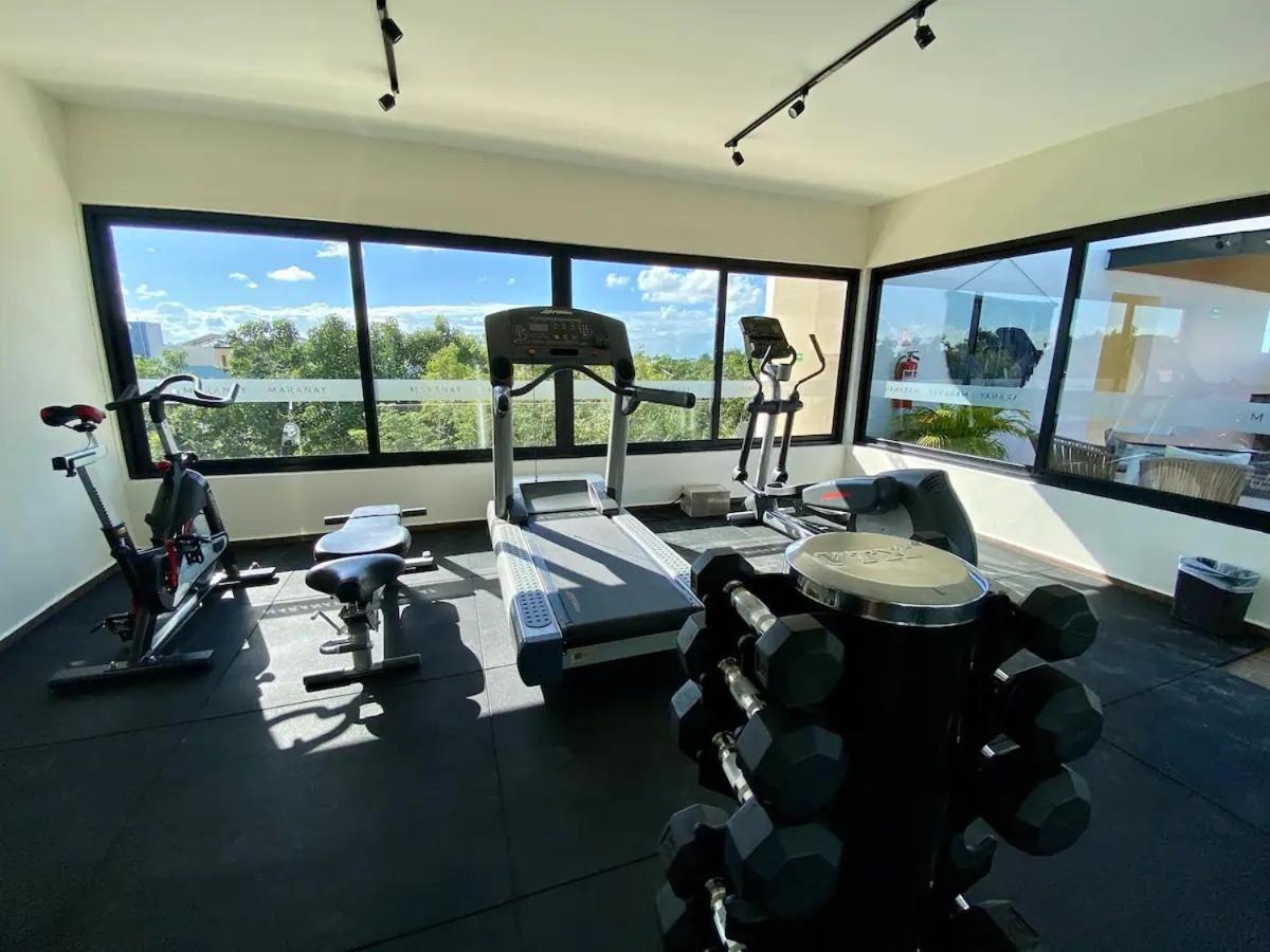 Suit Next To The Common Top Roof Exclusive Building Kingsize Bed 2 Super Pools, Gym, Grill Tulum Exteriér fotografie